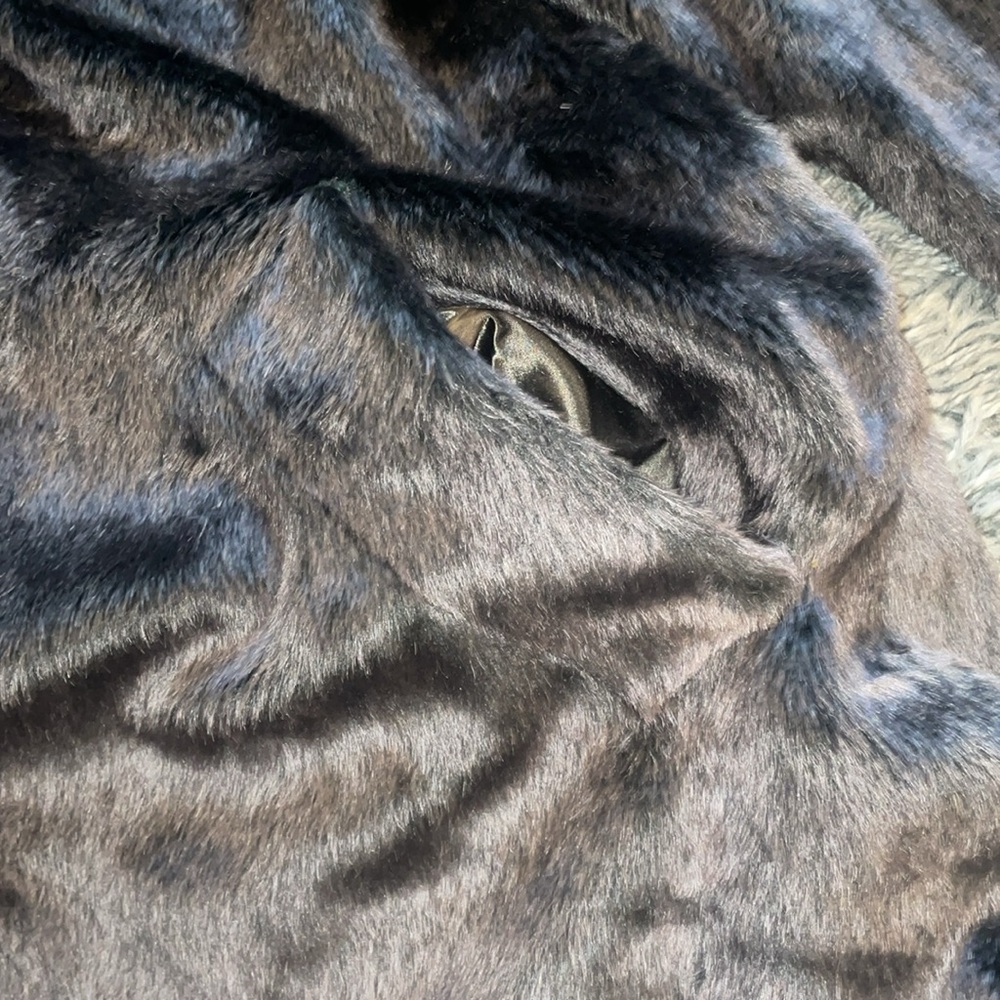 Brazotta brown fur coat size medium - Picture 7 of 12